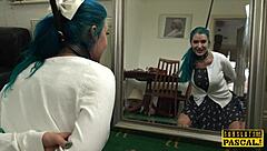 Can you handle this British sub getting analized in rough interracial threeway?