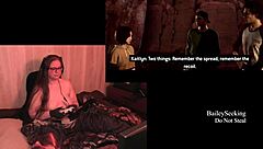 Playing naked quarry part 3 with big tits