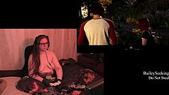 Playing naked quarry part 3 with big tits