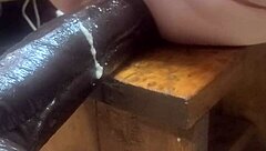 Amateur Uses Huge Dildos On Fucking Machine For Anal Pleasure
