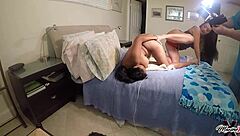 Sexy babe Nyssa Nevers and Maxine X in interracial lesbian scene