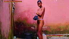 i fuck curvy mature's monster cock in bathroom pov