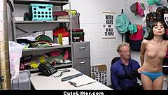 Teen Taken To Back Room Under Shoplifting Suspicions!