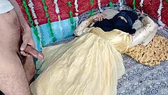 i fucked yellow dressed desi bride hard with monster cock on ranch