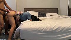 Friend's Hot Wife Cheats with Doggystyle in Hotel.