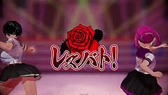 Two Lesbians Battle With Pussy Licking And Fucking