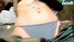 Naughty teen masturbates on webcam