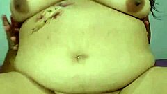Bbw Swallows Cum After Hard Fucking On Belly