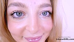 i watch cute 18 blonde get her mouth deep throated fucked with toys