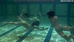 Hell Yeah, Ivetta, Katka, and Barbara Are Steamy Underwater Lesbians!