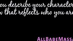 Behind the scenes with a sexy redhead babe in high definition massage