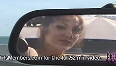 topless in my convertible going over the skyway bridge