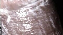 撸我的大黑鸡巴感觉太爽了！