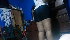 morena latina's huge ass bounces in pov homemade taboo fun