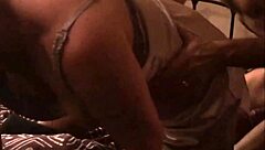 Wow! French Blond Amateur in Satin Lingerie Gets Doggystyle Fuck with Blowjob and Rimjob!