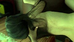 Is this perfect college girl bent over for doggystyle cum on her big ass?