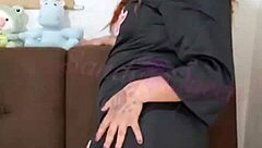 Naruto's Curvy Sexy Girl Masturbating with Big Tits and Shaved Pussy