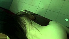 Is this perfect college girl bent over for doggystyle cum on her big ass?