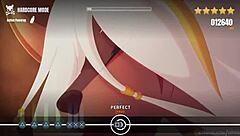 Jovencita cachonda dando dedo a su delicado co�o