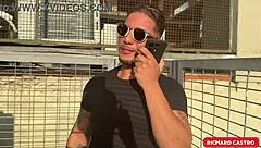 Falando no telefone com minha esposa enquanto como a buceta da amiga dela sonho de corno novinhos da imp�rio