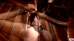 Maya woulfe plays with cum intensely