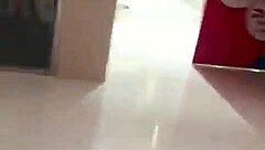 Are you watching her show off her pussy while walking? It's so hot.