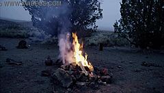 i'm fantasizin bout baremaidens at the campire, touchin their big asses