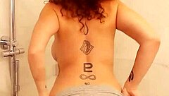 I enjoy soaping my bubble ass in the shower