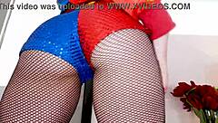 arielle aquinas blows huge cock like harley quinn