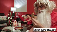 Vanessa, Let Santa Fuck Your Tight Wet Pussy!