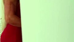 Muscle barbie seduces monster cock in gym with wet creampie