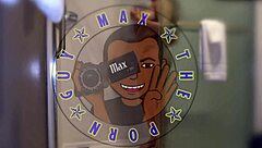 roxxxie says, 'look at my big tits and ass while i blow this monster cock'