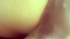 Fat Pussy Lips Spread for Quick Blowjob and Creampie