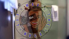 roxxxie says, 'look at my big tits and ass while i blow this monster cock'