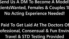 Dr. Tampa Conducts Kalani Luana's Yearly Physical, Examining Her Spread Ass, Tattoo, Natural Tits, And Curly Hair In POV