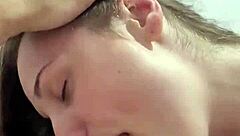 Slutty girlfriend loves sucking my cock