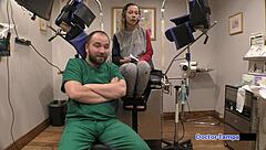 Dr. Tampa Conducts Kalani Luana's Yearly Physical, Examining Her Spread Ass, Tattoo, Natural Tits, And Curly Hair In POV