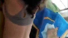 Trying anal for the first time turns her into a slut. Check full videos on my sheer account!