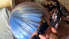 super closeup of blowjob and cum action today