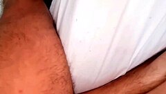 hey, risky fun at home with stepmom, inviting stepson who finds panties and cums