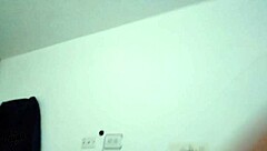 Latina Brunette Bunny Hops on Friend's Bareback Cock in Homemade Sex