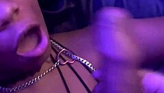 Ebony Young 18+ Moans On Monster Cock Facial!