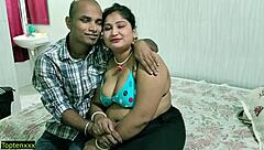 See this beautiful tamil wife cheat and get creampied with big tits in close up?