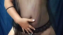 Sexy Mexicana Dancing In Lingerie Showing Ass And Tits!