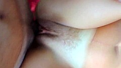 Outdoor public sex with an booty tanned milf ended with a stormy plentiful creampie in her juicy pussy