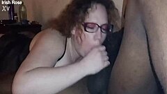 Irish rose feels pleasure with chrisharper's big black cock