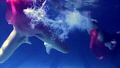 Lilia Mihalkova And Natalia Kupalka Underwater Lesbian Sex