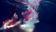 Lilia Mihalkova And Natalia Kupalka Underwater Lesbian Sex