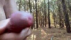 Clitlicker662 Goes Wild Outdoors in Uncensored Solo Action