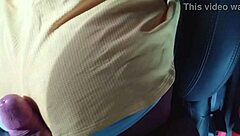 Latina prostitute experiences intense doggystyle in Uber